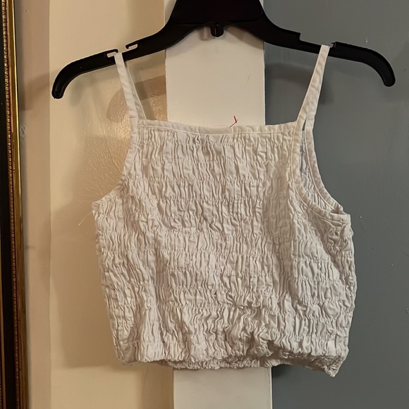 White cropped tank top - Picture 2 of 2